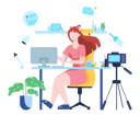 پیش‌نمایش فایل female-influencer-doing-social-media-marketing-5241561 از پک وبلاگ‌نویس