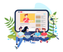 پیش‌نمایش فایل social-media-blogger-5241558 از پک وبلاگ‌نویس