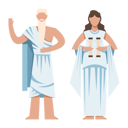 پیش‌نمایش فایل ancient-greek-priest-with-torch-5245518 از پک افراد مذهبی