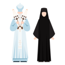 پیش‌نمایش فایل catholic-orthodox-couple-5245526 از پک افراد مذهبی