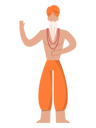 پیش‌نمایش فایل hindu-sadhu-monk-5245513 از پک افراد مذهبی