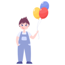 پیش‌نمایش فایل baby-boy-holding-balloons-5246645 از پک فعالیت کودکان