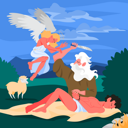 پیش‌نمایش فایل abraham-sacrificing-his-son-as-a-test-of-faith-5241709 از پک مذهبی