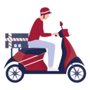 پیش‌نمایش فایل delivery-boy-on-bike-5255776 از پک خرید آنلاین