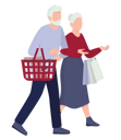 پیش‌نمایش فایل old-couple-shopping-5255784 از پک خرید آنلاین