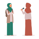 پیش‌نمایش فایل female-reporter-interview-muslim-woman-5312588 از پک روزنامه‌نگار مسلمان
