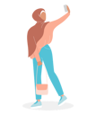 پیش‌نمایش فایل arabic-taking-photo-of-herself-5312607 از پک سلفی