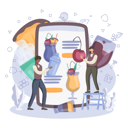 پیش‌نمایش فایل online-bar-service-5507978 از پک بارمن