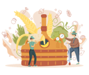پیش‌نمایش فایل beer-production-5507864 از پک برِوِر