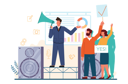 پیش‌نمایش فایل business-speaker-5631421 از پک مخاطب