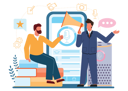 پیش‌نمایش فایل online-announcement-5631415 از پک مخاطب
