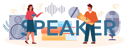 پیش‌نمایش فایل speaker-5631419 از پک مخاطب