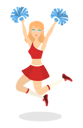 پیش‌نمایش فایل beautiful-cheerleader-5832289 از پک تشویق‌کننده ورزشی