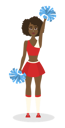 پیش‌نمایش فایل cheerleader-with-pompoms-5832280 از پک تشویق‌کننده ورزشی