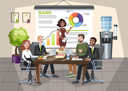 پیش‌نمایش فایل businesswoman-presenting-5869209 از پک بانک