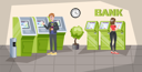 پیش‌نمایش فایل people-using-bank-atm-5869206 از پک بانک