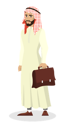 پیش‌نمایش فایل arab-businessman-with-briefcase-in-national-clothes-5832370 از پک مرد کسب‌وکار مسلمان
