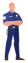 پیش‌نمایش فایل police-officer-in-the-uniform-6031077 از پک حرفه