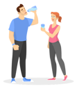 پیش‌نمایش فایل couple-drink-water-6029563 از پک سبک زندگی سالم