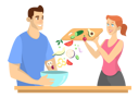 پیش‌نمایش فایل couple-eating-healthy-fresh-food-6029564 از پک سبک زندگی سالم