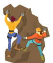 پیش‌نمایش فایل couple-climb-the-mountain-6029313 از پک کمپینگ و کوهنوردی