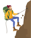 پیش‌نمایش فایل male-mountain-climber-climbing-mountain-6029307 از پک کمپینگ و کوهنوردی