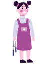 پیش‌نمایش فایل little-girl-holding-jumping-rope-6265005 از پک سالمندی زن