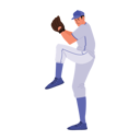 پیش‌نمایش فایل baseball-player-6276988 از پک ورزشکار مرد