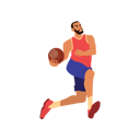 پیش‌نمایش فایل basketball-player-6276973 از پک ورزشکار مرد