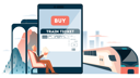 پیش‌نمایش فایل book-a-train-ticket-online-6276502 از پک تیکِت آنلاین