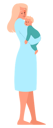 پیش‌نمایش فایل beautiful-mother-holding-little-baby-6276428 از پک مادر و کودک