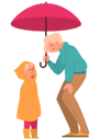 پیش‌نمایش فایل mother-and-daughter-standing-under-umbrella-6276440 از پک مادر و کودک