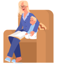 پیش‌نمایش فایل mother-reading-bedtime-story-6276438 از پک مادر و کودک