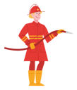پیش‌نمایش فایل brave-fireman-with-water-hose-6359024 از پک حرفه