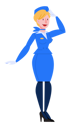 پیش‌نمایش فایل female-stewardess-in-the-uniform-6359018 از پک حرفه