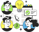 پیش‌نمایش فایل people-having-beta-idea-11209459 از پک الفا و بِتا