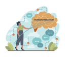 پیش‌نمایش فایل girl-working-on-transformation-idea-11200296 از پک متفرقه