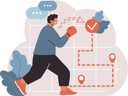 پیش‌نمایش فایل businessman-searches-for-business-roadmap-11213279 از پک کسب و کار