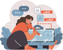 پیش‌نمایش فایل businesswoman-receives-customer-retention-11213268 از پک کسب و کار