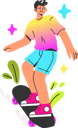 پیش‌نمایش فایل boy-enjoying-skating-11213087 از پک فعالیت‌ها