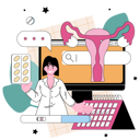 پیش‌نمایش فایل gynecologist-online-service-11194937 از پک پزشکی