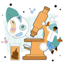 پیش‌نمایش فایل proctologist-research-11194914 از پک پزشکی