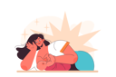 پیش‌نمایش فایل side-lying-for-breastfeeding-position-11201121 از پک شیردهی