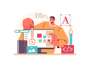 پیش‌نمایش فایل web-designer-designs-webpage-11201126 از پک شیردهی