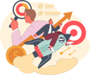پیش‌نمایش فایل businessman-riding-on-rocket-11242519 از پک نقاط عطف زندگی