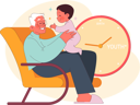 پیش‌نمایش فایل grand-father-playing-with-grand-son-11242516 از پک نقاط عطف زندگی