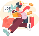 پیش‌نمایش فایل man-running-for-new-job-11242518 از پک نقاط عطف زندگی