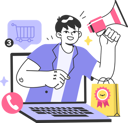 پیش‌نمایش فایل boy-doing-online-shopping-marketing-11242149 از پک متفرقه