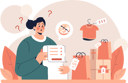 پیش‌نمایش فایل girl-shocked-after-watching-shopping-bill-11242431 از پک خرید یمپولسیو