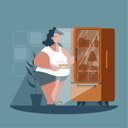 پیش‌نمایش فایل woman-having-food-addiction-11254731 از پک دِپِندِنک